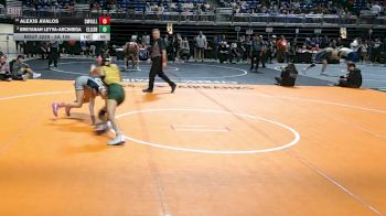 5A 105 lbs Cons. Round 2 - Alexis Avalos, Comal Smithson Valley vs Breyanah Leyva-Arciniega, Killeen Ellison