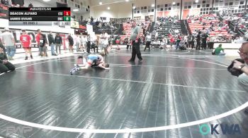 73 lbs Rr Rnd 2 - Ryan Coose, Tulsa Blue T Panthers vs Parker Mabe, Vian Wrestling Club