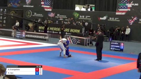 Nicole Evangelista vs Natalie Van Hamersveld 2018 Abu Dhabi Grand Slam Los Angeles