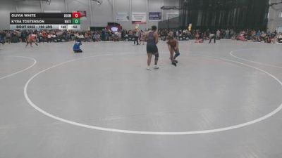190 lbs Cons. Sub-quarters - Olivia White, Doomsday vs Kyra Tostenson, Watertown
