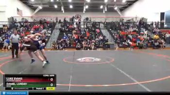 195 lbs Cons. Semi - Luke Evans, Pleasant Grove vs Daniel Lunday, Basic