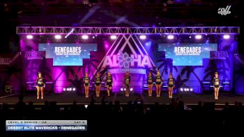 Desert Elite Mavericks - Renegades [2026 L3 Senior - D2 Day 2] 2026 Aloha Grand Nationals