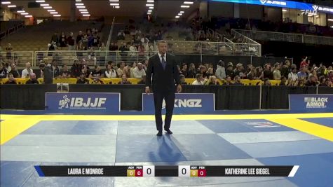 Katherine Lee Siegel vs Laura E Monroe 2025 Pan Jiu Jitsu IBJJF Championship