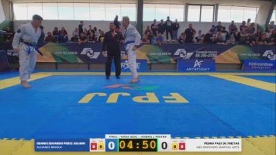 PEDRO PAES DE FREITAS vs DENNIS EDUARDO PERES JULIANI 2026 FPJJ Copa Grandes Mestres Etapa 3