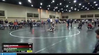60 lbs Finals (2 Team) - Ryder Uhlenhake, Iowa Gold vs Kalix Kilpatrick, Tennessee Black