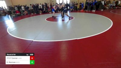 170 lbs Round Of 64 - Patrick O`Connor, Londonderry vs Danel Rozman, Needham