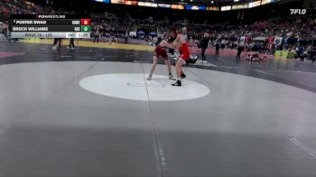 126 lbs Champ. Round 1 - Brock Williams, Redmond vs Porter Swan, Homedale