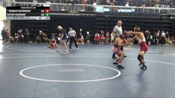 157 lbs Cons. Round 4 - Sayed Haishimi, Sacramento City College vs Roman Gutierrez, Fresno City College