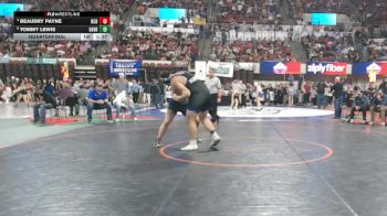 A - 285 lbs Quarterfinal - Beaudry Payne, Beaverhead Co. (Dillon) vs Tommy Lewis, Havre