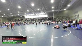 113 lbs Champ. Round 2 - Perry Fowler, Sanderson Wrestling Academy vs Hamayon Hussaini, Salt Lake City