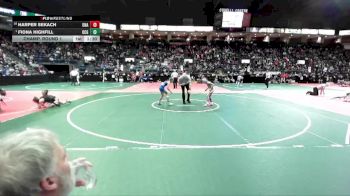 90 lbs Champ. Round 1 - Fiona Highfill, OCGA vs Harper Sekach, Unattached