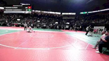 120 lbs Cons. Round 4 - Branden Cannings Ii, JRP1 vs Hudson Durbin, OHW1