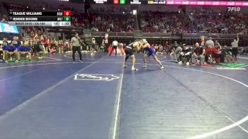 2A-165 lbs Cons. Round 3 - Teague Williams, Solon vs Jensen Boorn, Wilton