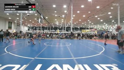 102 lbs Rr Rnd 4 - Jackson Zeller, Superior Black - HSC vs James Knox, Grit Mat Club Blue - HSC