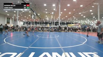 102 lbs Rr Rnd 4 - Jackson Zeller, Superior Black - HSC vs James Knox, Grit Mat Club Blue - HSC