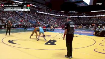 G140-4A Cons. Round 3 - Samaya Carreon, Arvada Girls vs Charlotte Ellerman, Weld Central Girls