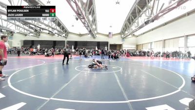 81 lbs Rr Rnd 5 - Dylan Poulsen, Yale Street vs Jack Lauer, Warhawks Wrestling Inc. ES