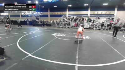 98 lbs Quarterfinal - Alexander Naccarati-Cholo, Grindhouse WC vs Maxim Litvinov, Savage House WC