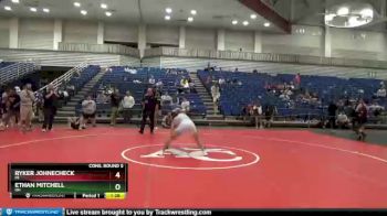 145 lbs Cons. Round 5 - Ryker Johnecheck, MI vs Ethan Mitchell, OH