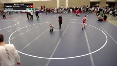 12U - 74 lbs Champ. Round 1 - Asher Steinke, Owatonna Wrestling Academy vs Sawyer Vulcan, Centennial Youth Wrestling