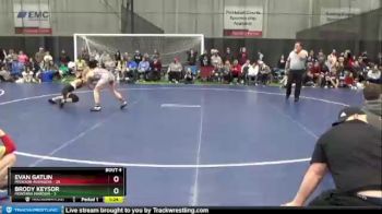 110 lbs Quarterfinals (8 Team) - Brody Keysor, Montana Maroon vs Evan Gatlin, Missouri Avengers