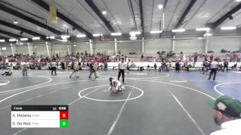 58 lbs Final - Amen Medeles, Adams City WC vs Sier Del Real, Pomona Elite
