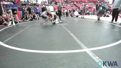 110 lbs Rr Rnd 1 - Quintarius Coburn, Ponca City vs Levi Schmidt, Kansas Mayhem