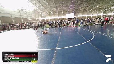 45 lbs Semifinal - Trig Ford, Elite Wrestling vs Koen Robinson, Shootbox