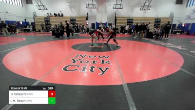 145 lbs Consi Of 16 #1 - Daniel Sequeira, Francis Lewis-PSAL vs Mohammad Rayan, Franklin D Roosevelt-PSAL