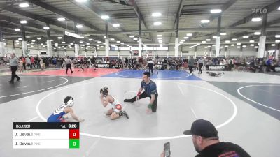 53 lbs Rr Rnd 1 - Jaxon Devaul, Pikes Peak Warriors vs James Devaul, Pikes Peak Warriors