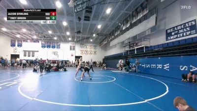144 lbs Champ. Round 2 - Jacob Stirling, Thunder Basin High School vs Trey Breen, Tongue River
