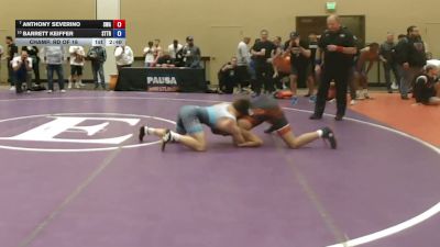 144 lbs Champ. Rd Of 16 - Anthony Severino, Savage Wrestling Academy vs Barrett Keiffer, Steller Trained