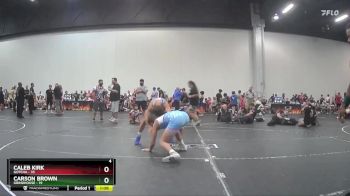 115 lbs Round 4 (10 Team) - Caleb Kirk, Gotcha vs Carson Brown, Grindhouse