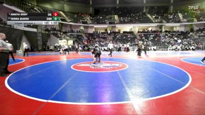 170 lbs Cons. Round 2 - Terra Burse, Southeast Whitfield vs Amaya Erby, Shiloh