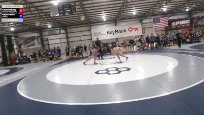 61 kg Cons. Rd Of 32 - Caleb McElroy, Central Valley RTC vs Hayden Mills, CMWC