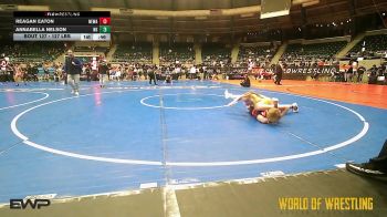 127 lbs 3rd Place - Reagan Eaton, Nebraska Wrestling Academy vs Annabella Nelson, N8