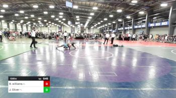 138 lbs Consi Of 16 #2 - Bradley Williams, AL vs Jaiden Oliver, FL