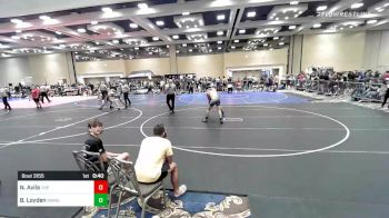 150 lbs Consi Of 8 #1 - Noah Avila, The Gifted vs Brandon Loyden, Manu WC