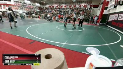 182 lbs Champ. Round 1 - Jose Silva, Jurupa Valley vs Paul Aleman, Cathedral City