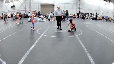 76 lbs Round 1 (4 Team) - Justin Salecedo, Iron Horse vs Hudson Crockett, The Rock