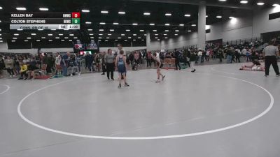 75 lbs Cons. Rd Of 16 - Kellen Bay, Open Mats Wrestling Club vs Colton Stephens, Bad Karma Wrestling Club