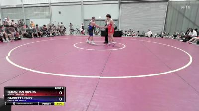 285 lbs Round 1 (16 Team) - Sebastian Rivera, North Carolina vs Garrett Henry, Oklahoma Red