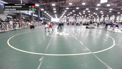 120 lbs Round Of 128 - Vincent Mastrianni, NY vs Luke Hillers, SC