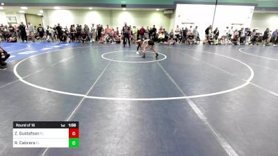 65 lbs Round Of 16 - Zane Gustafson, FL vs Rj Cabrera, FL