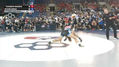 170 lbs Cons. Sub-semis - Elizabeth Madison, Ohio vs Rylynn Keziah, North Carolina