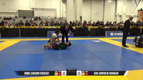 Oziel Santos De Carvalho vs Robiel Zerazion Tesfaldet 2025 World IBJJF Jiu-Jitsu No-Gi Championship