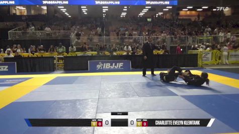 Charlotte Evelyn Kleintank vs Claire M. Roberts 2025 Pan Kids Jiu-Jitsu IBJJF Championship