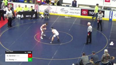 117 lbs Consolation - Gionno Gardner, Canon McMillan vs Luke Young, State College