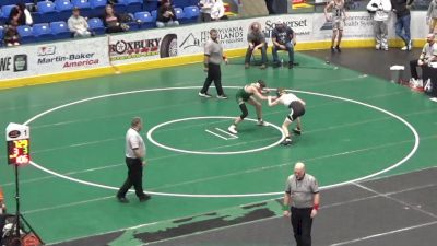 117 lbs Consi Of 32 #2 - Rylan Spencer, Saegertown vs Brenan Leapline, Albert Gallatin