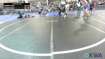 155 lbs Rr Rnd 3 - Garrett Lynn, Shelton Wrestling Academy vs Chance Dunn, Kingfisher YellowJackets